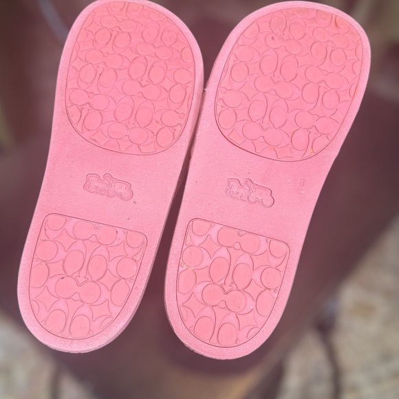 Coach Pink Slide Sandals - Picture 6 of 6